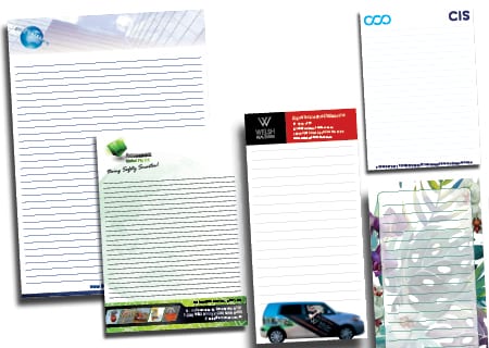 Note Pads & Message Pads | A Team Printing