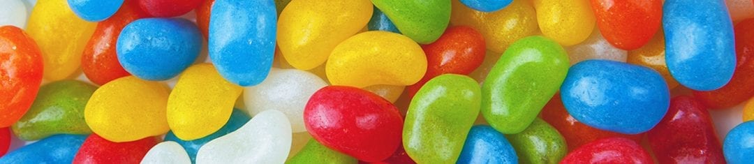 coloured candies