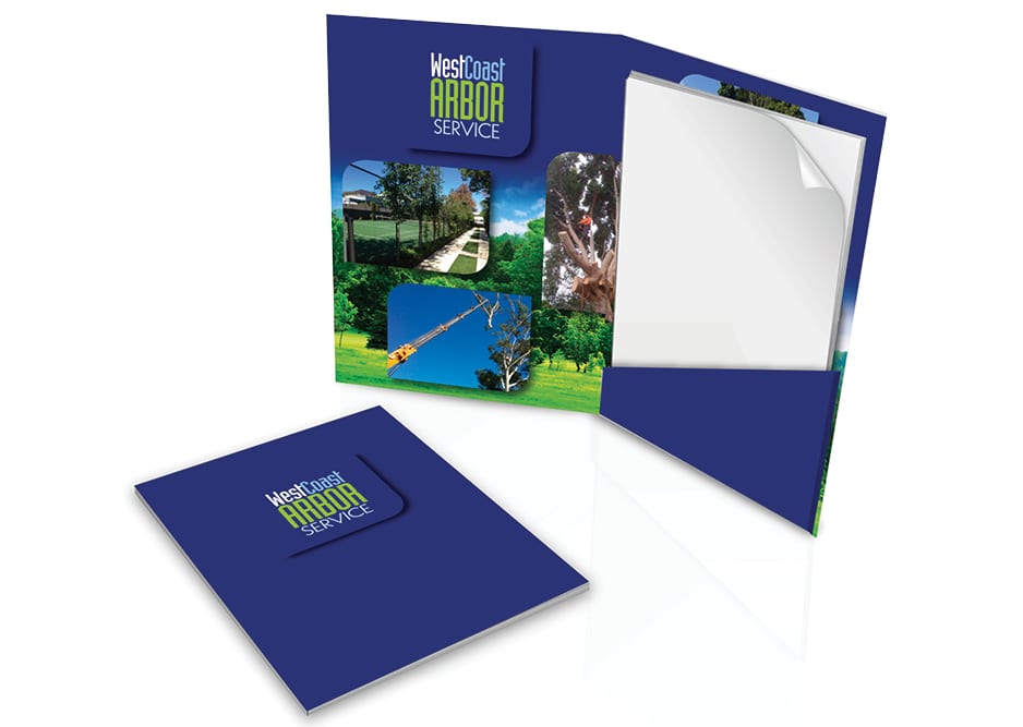 WestCoast Arbor Service Brochure Design - A Team Printing Perth Catalogue Printing